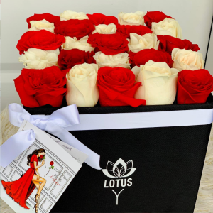 Cajas de 25 Rosas
