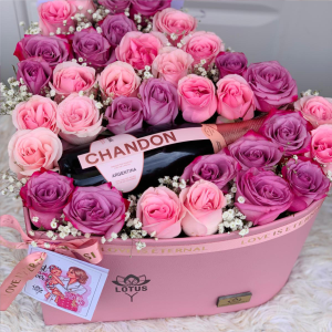 Caja Corazón con ferreros